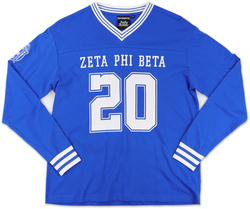 View Buying Options For The Big Boy Zeta Phi Beta Divine 9 S1 Long Sleeve Jersey