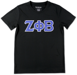 View Buying Options For The Big Boy Zeta Phi Beta Divine 9 S17 Glitter Dry Fit Tee