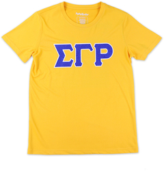View Buying Options For The Big Boy Sigma Gamma Rho Divine 9 S17 Glitter Dry Fit Tee