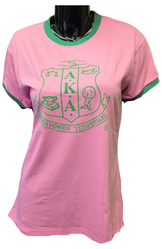 View Buying Options For The Buffalo Dallas Alpha Kappa Alpha Flocked Ringer Tee