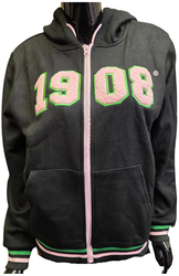 View Buying Options For The Buffalo Dallas Alpha Kappa Alpha Chenille Zip Hoodie