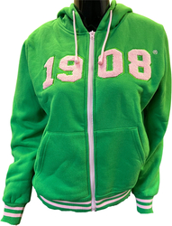 View Buying Options For The Buffalo Dallas Alpha Kappa Alpha Chenille Zip Hoodie