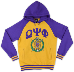 View Buying Options For The Big Boy Omega Psi Phi Divine 9 S7 Two-Tone Adult Pullover Hoodie