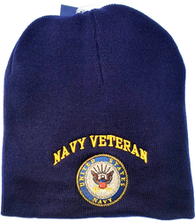 View Buying Options For The U.S. Navy Veteran Round Seal Short Beanie Cap