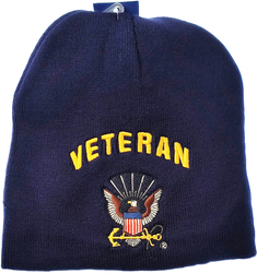 View Buying Options For The U.S. Navy Veteran Wings Short Beanie Cap