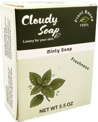 View Buying Options For The Cloudy Soap Premium All Natural Handmade Boxed Minty Soap [Pre-Pack]