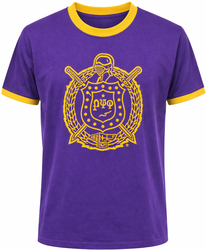 View Buying Options For The Buffalo Dallas Omega Psi Phi Flocked Ringer T-Shirt