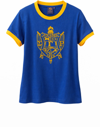 View Buying Options For The Buffalo Dallas Sigma Gamma Rho Flocked Ringer Tee