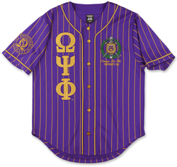 View Buying Options For The Big Boy Omega Psi Phi Divine 9 S1 Baseball Jersey