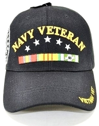 View Buying Options For The Navy Vietnam Vet Ribbons & Stars C1471 Shadow Mens Cap