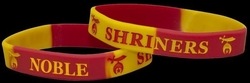 View Buying Options For The Shriners Noble Color Swirl Silicone Bracelet [Pre-Pack]