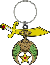 View Buying Options For The Shriners PVC Crest Key Chain