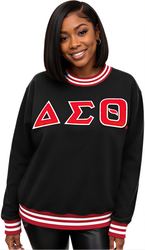 View Buying Options For The Buffalo Dallas Delta Sigma Theta Chenille Crewneck Sweatshirt
