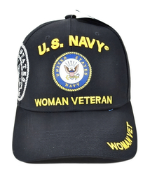 View Buying Options For The U.S. Navy Woman Vet C1428 Shadow Ladies Cap