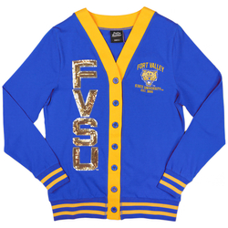 View Buying Options For The Big Boy Headgear Fort Valley State Wildcats S8 Sequin Womens Cardigan