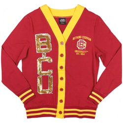 View Buying Options For The Big Boy Headgear Bethune-Cookman Wildcats S8 Sequin Womens Cardigan