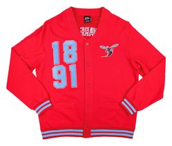 View Buying Options For The Big Boy Headgear Delaware State Hornets S3 Chenille Year Mens Cardigan