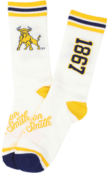 View Buying Options For The Big Boy Headgear Johnson C. Smith Golden Bulls S7 Mens Socks