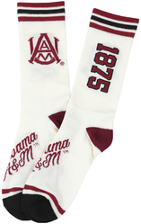 View Buying Options For The Big Boy Headgear Alabama A&M Bulldogs S7 Mens Socks