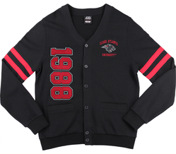 View Buying Options For The Big Boy Headgear Clark Atlanta Panthers S7 Mens Cardigan