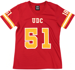 View Buying Options For The Big Boy Headgear District Of Columbia Firebirds S2 Womens Football Jersey Tee