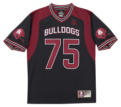 View Buying Options For The Big Boy Headgear Alabama A&M Bulldogs S16 Mens Football Jersey