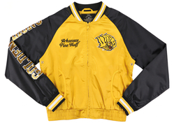 View Buying Options For The Big Boy Headgear Arkansas At Pine Bluff Golden Lions S6 Womens Satin Sequin Jacket