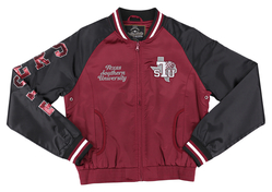 View Buying Options For The Big Boy Headgear Texas Southern Tigers S6 Womens Satin Sequin Jacket