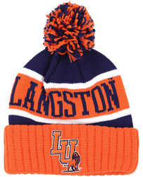 View Buying Options For The Big Boy Headgear Langston Lions S256 Unisex Adult Beanie With Ball