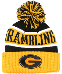View Buying Options For The Big Boy Headgear Grambling State Tigers S256 Unisex Adult Beanie With Ball
