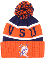 View Buying Options For The Big Boy Headgear Virginia State Trojans S256 Unisex Adult Beanie With Ball