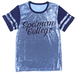 View Buying Options For The Big Boy Headgear Spelman Jaguars S8 Womens Sequin Tee