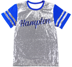 View Buying Options For The Big Boy Headgear Hampton Pirates S8 Womens Sequin Tee