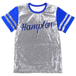 View Buying Options For The Big Boy Headgear Hampton Pirates S8 Womens Sequin Tee