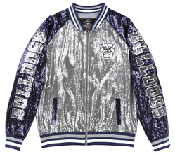 View Buying Options For The Big Boy Headgear Butler Bulldogs S6 Womens Sequin Jacket
