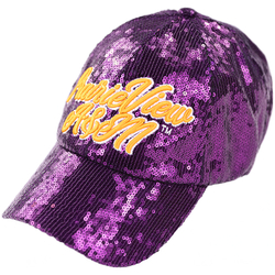 View Buying Options For The Big Boy Headgear Prairie View A&M Panthers S146 Womens Sequin Cap