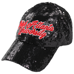 View Buying Options For The Big Boy Headgear Clark Atlanta Panthers S146 Womens Sequin Cap