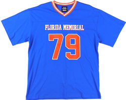 View Buying Options For The Big Boy Headgear Florida Memorial Lions S1 Womens Loose Fit V-Neck Short Sleeve Tee
