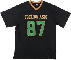 View Buying Options For The Big Boy Headgear Florida A&M Rattlers S1 Womens Loose Fit V-Neck Short Sleeve Tee