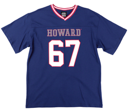 View Buying Options For The Big Boy Headgear Howard Bison S1 Womens Loose Fit V-Neck Short Sleeve Tee