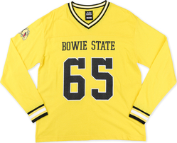 View Buying Options For The Big Boy Headgear Bowie State Bulldogs S1 Womens Football Long Sleeve Jersey Tee