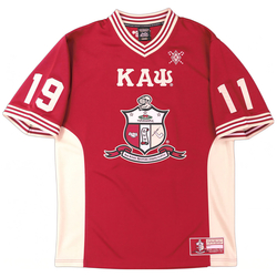 View Buying Options For The Big Boy Headgear Kappa Alpha Psi Divine 9 S17 Mens Football Jersey