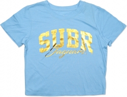 View Buying Options For The Big Boy Southern Jaguars Foil Cropped Ladies Tee