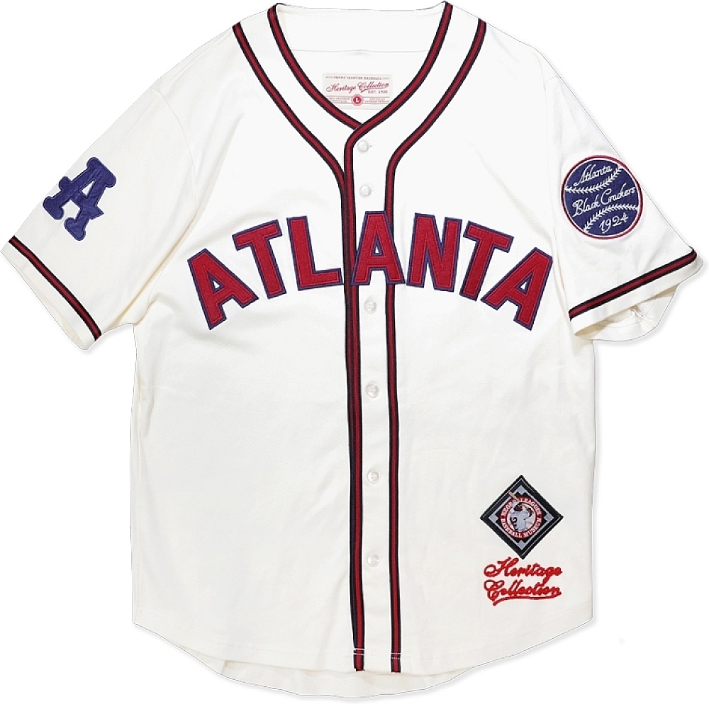 Big Boy Atlanta Black Crackers NLBM Heritage Mens Baseball Jersey