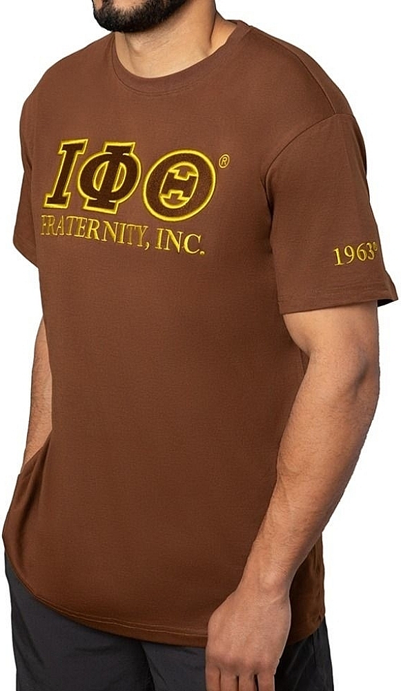 Iota Phi Theta Luxury Embroidered Mens Tee