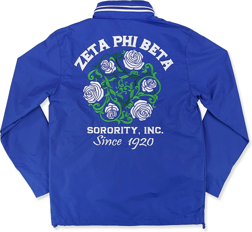 Big Boy Zeta Phi Beta Divine 9 S8 Ladies Windbreaker Jacket - Bild 3 von 36