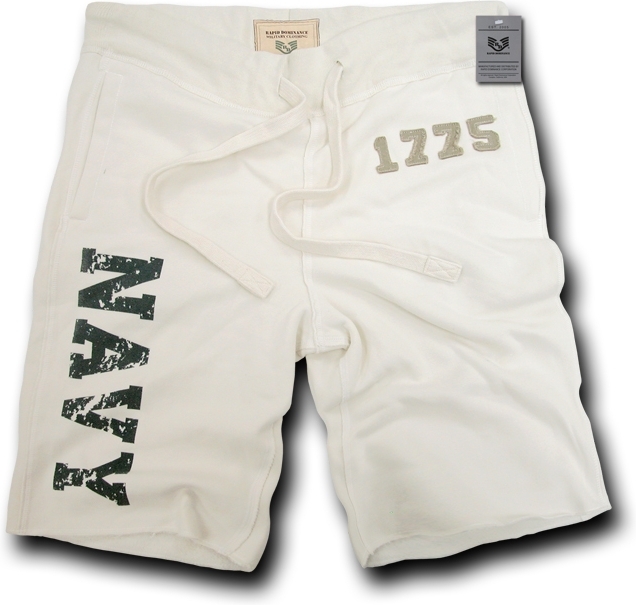 Rapid Dominance Navy Brighton Beach Mens Shorts [Cream - XL] > Product ...