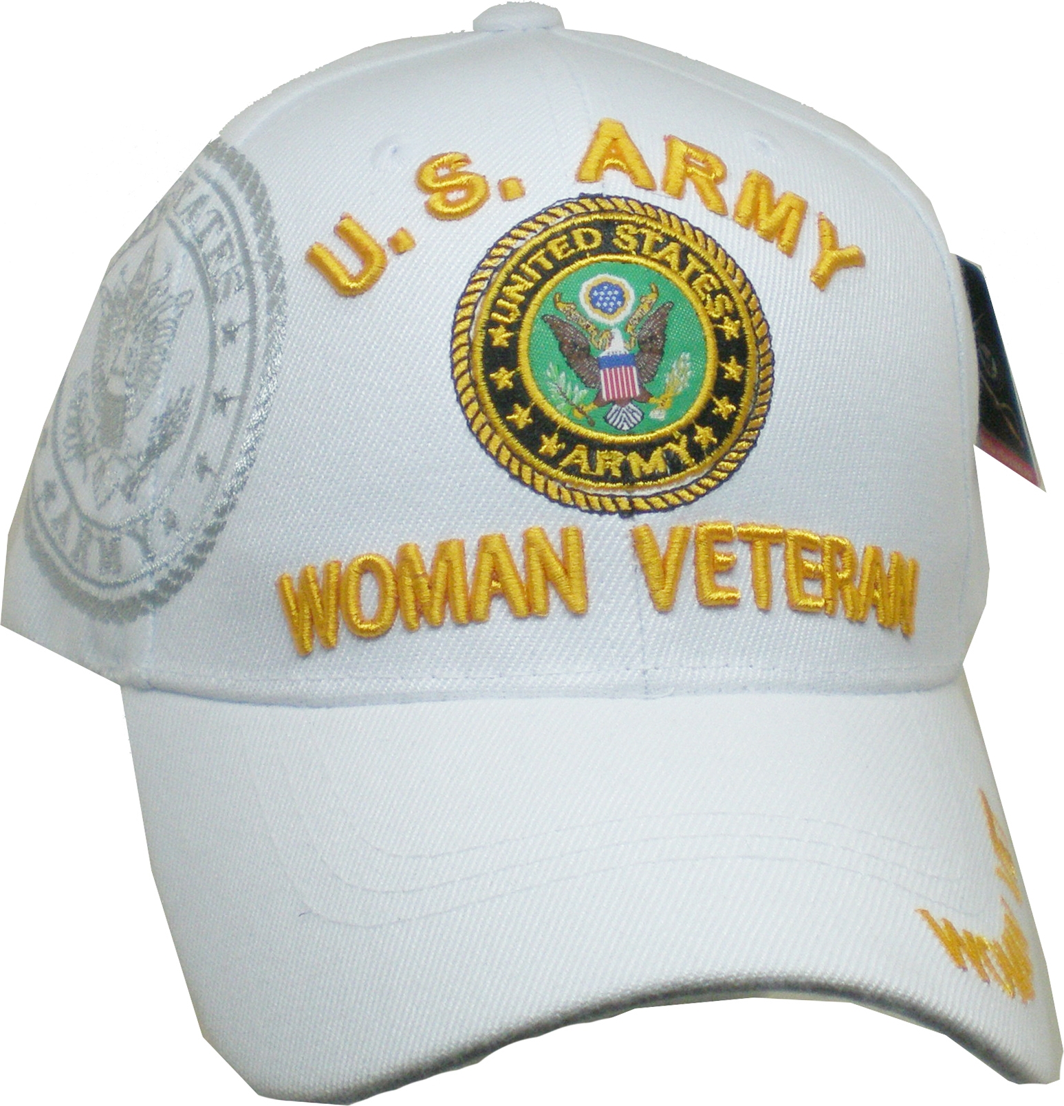 U.S. Army Woman Veteran Shadow Ladies Cap The Cultural Exchange Shop