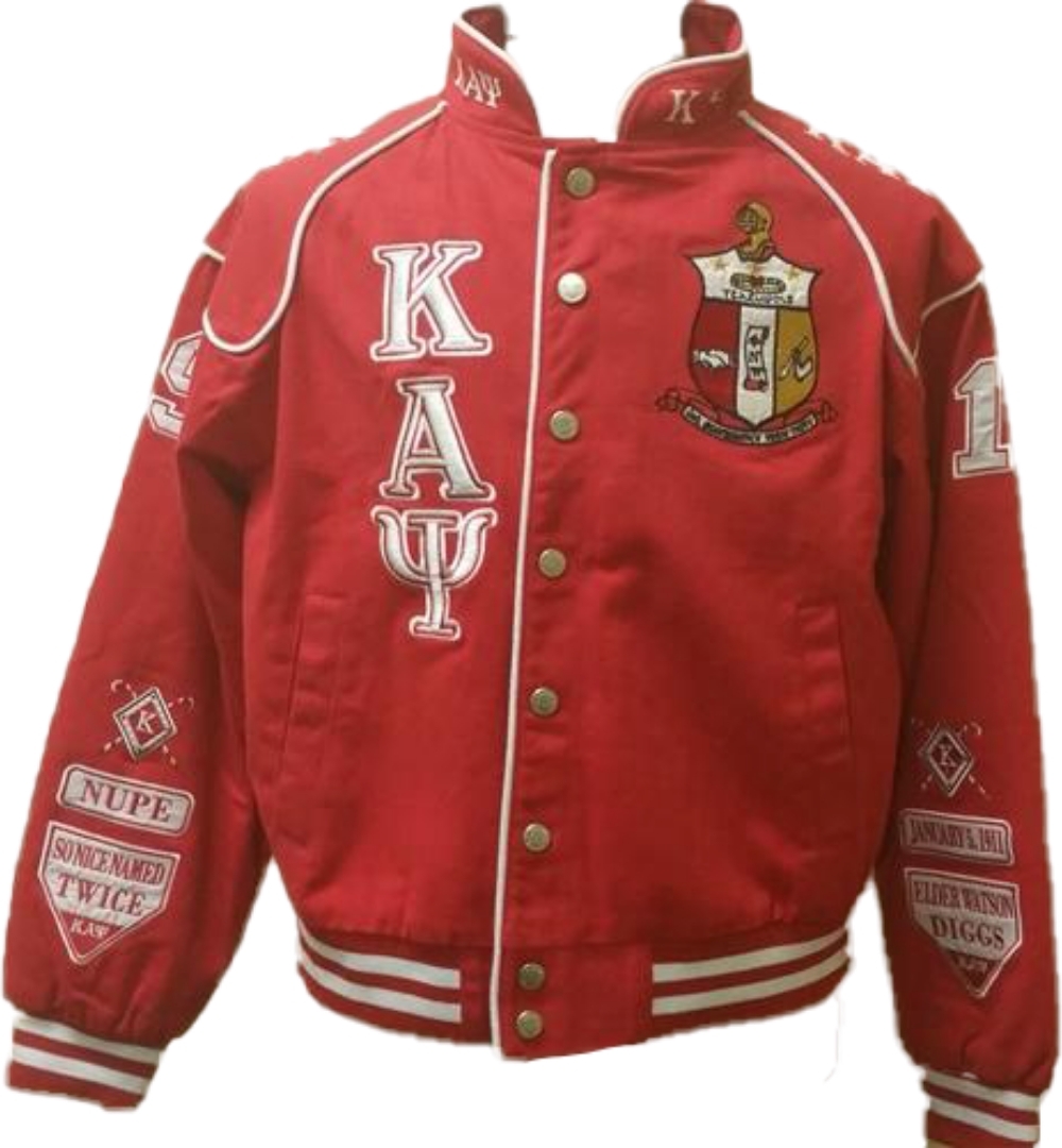 Buffalo Dallas Kappa Alpha Psi Racing Jacket [Crimson Red - 5XL ...