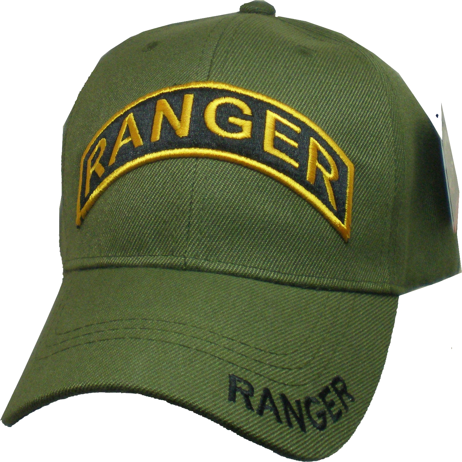 Army Ranger Mens Cap Olive Green Adjustable Product Details The